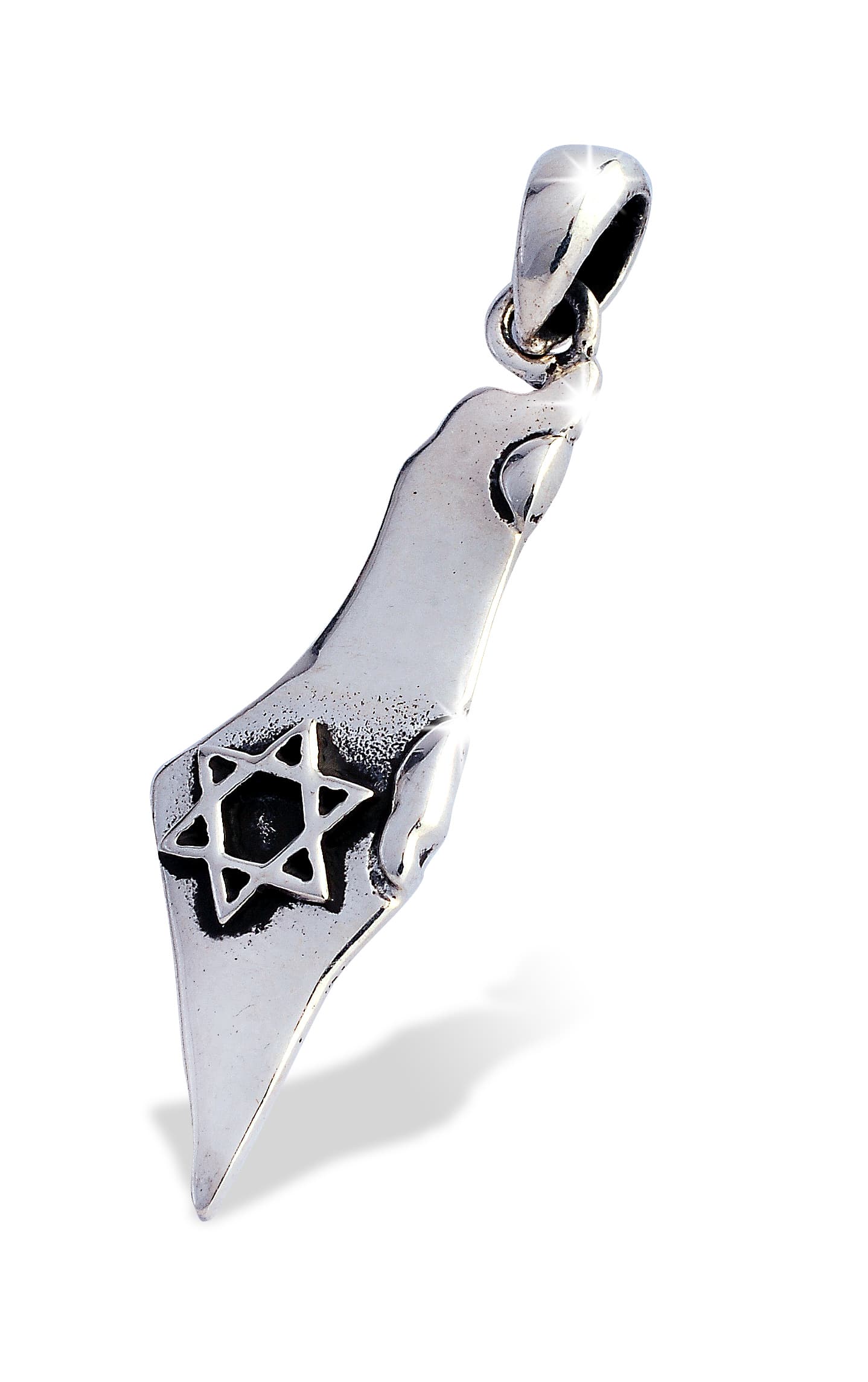 Hanger Israel met Davidster