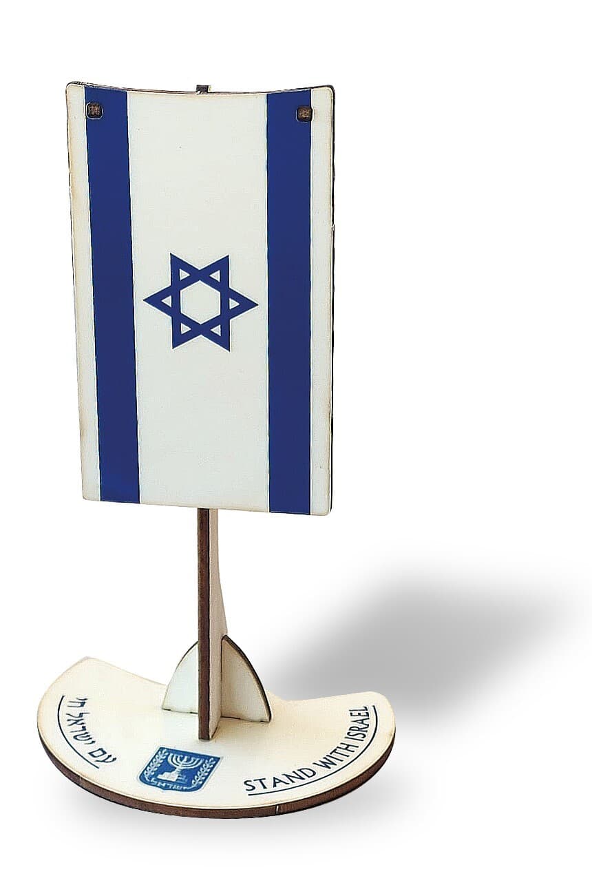 Tafelbanner vlag van Israël