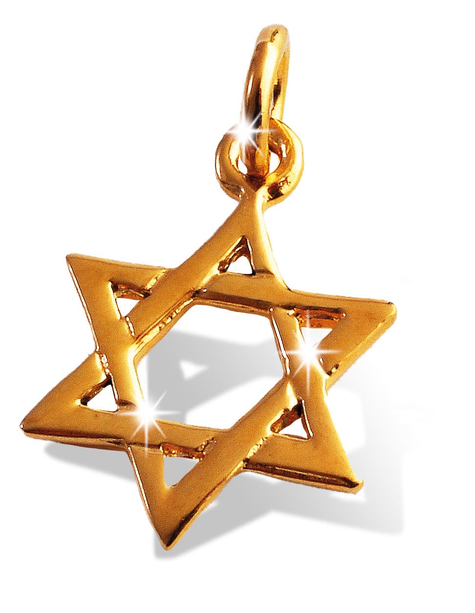 Hanger Davidster verguld