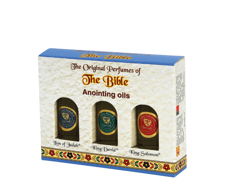 Zalfolie set Leeuw van Juda, koning David en koning Salomo - product image